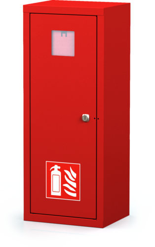 Interior cabinets for fire extinguishers 700 x 280 x 220